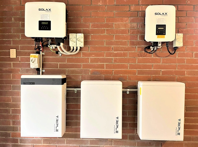 SolaX Triple Power rendszer séma